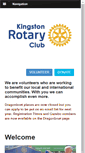 Mobile Screenshot of kingstonrotaryclub.org.uk